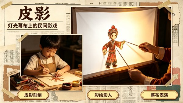 传统皮影