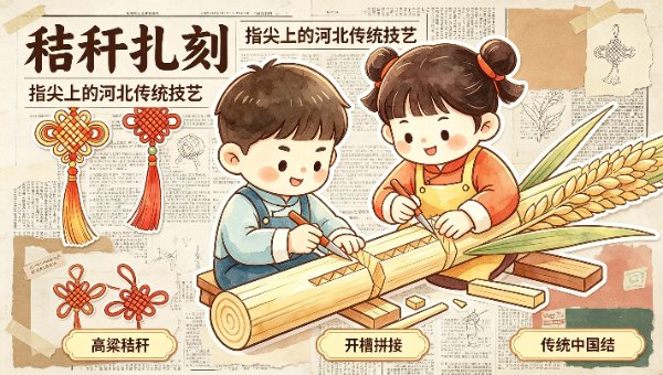 秸秆扎刻